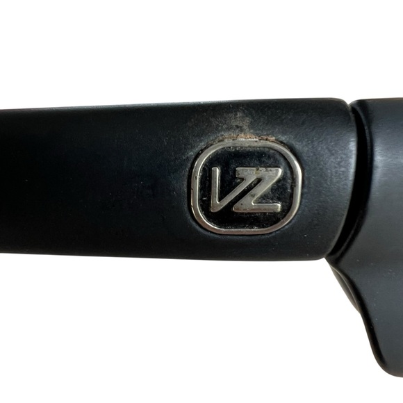 Von Zipper Backseat Sunglasses Y2K Style Matte Black Tinted Lenses READ - Picture 7 of 15